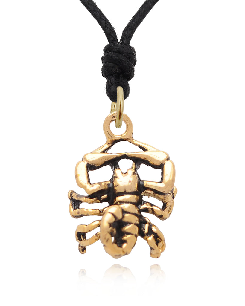 Astrology Gold Brass 92.5 Sterling Silver Charm Necklace Pendant Horoscope Zodiac