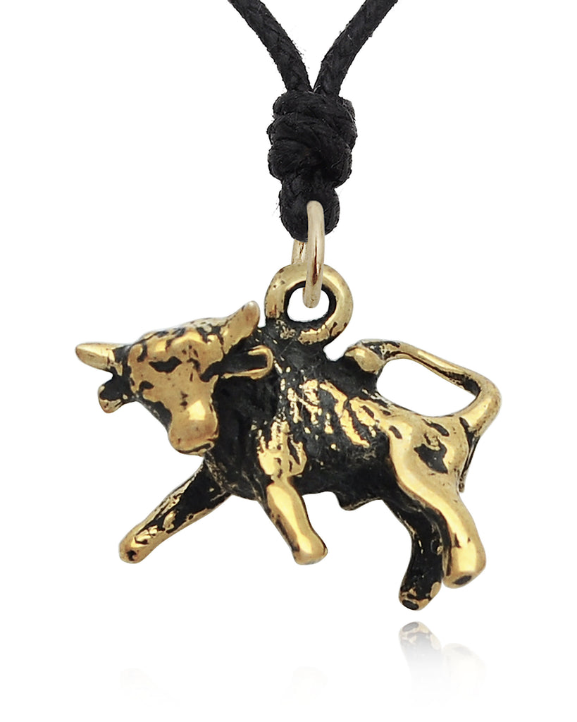 Astrology Gold Brass 92.5 Sterling Silver Charm Necklace Pendant Horoscope Zodiac