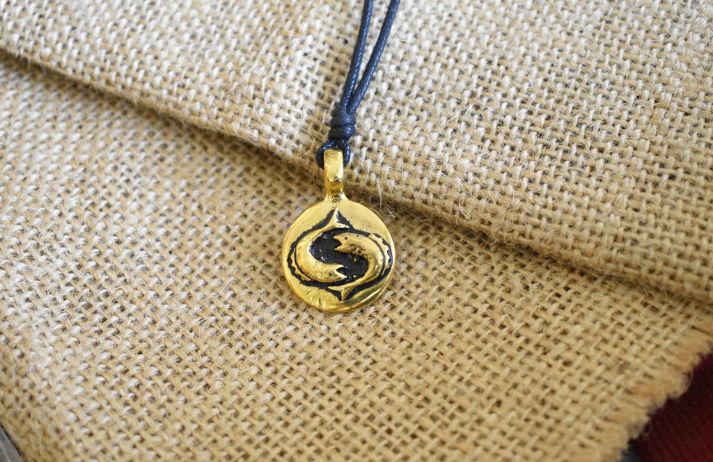 Astrology Silver Pewter Gold Brass Charm Necklace Pendant Horoscope Zodiac