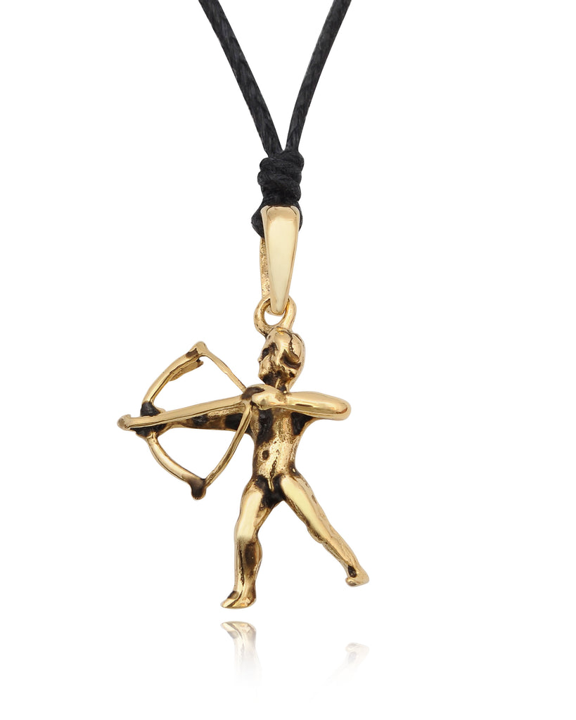 Astrology Gold Brass 92.5 Sterling Silver Charm Necklace Pendant Horoscope Zodiac
