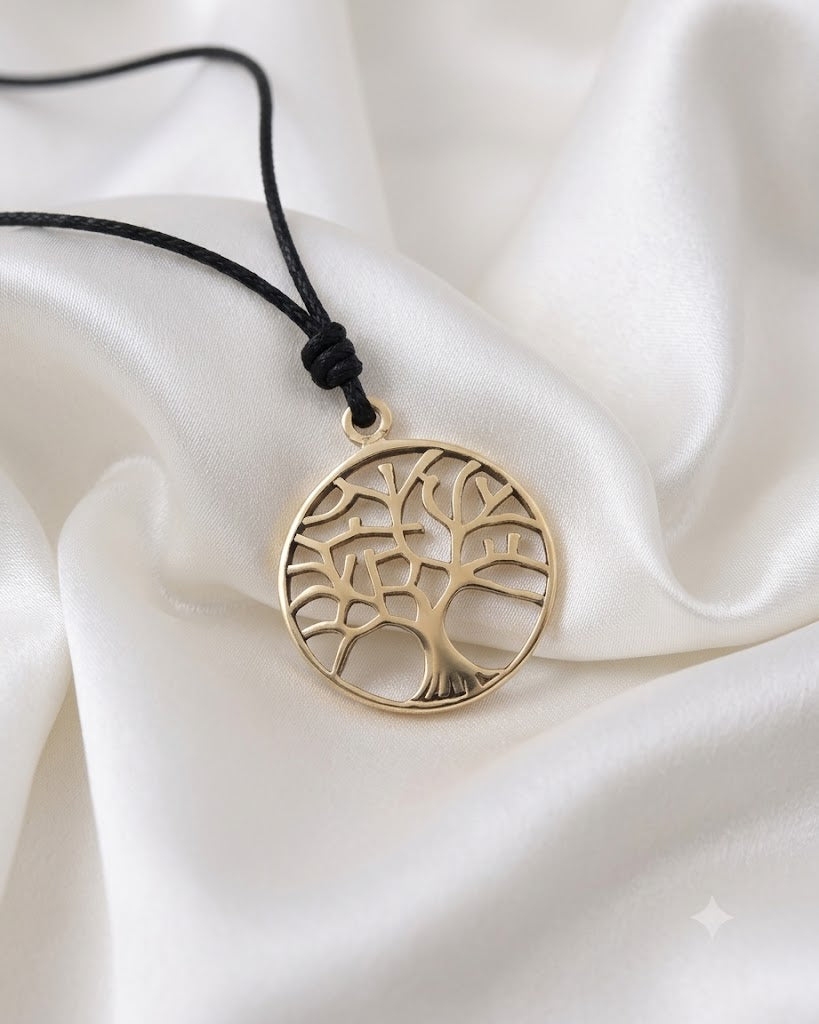 Celtic Tree Of Life 92.5 Sterling Silver Pewter Brass Necklace Pendant Jewelry