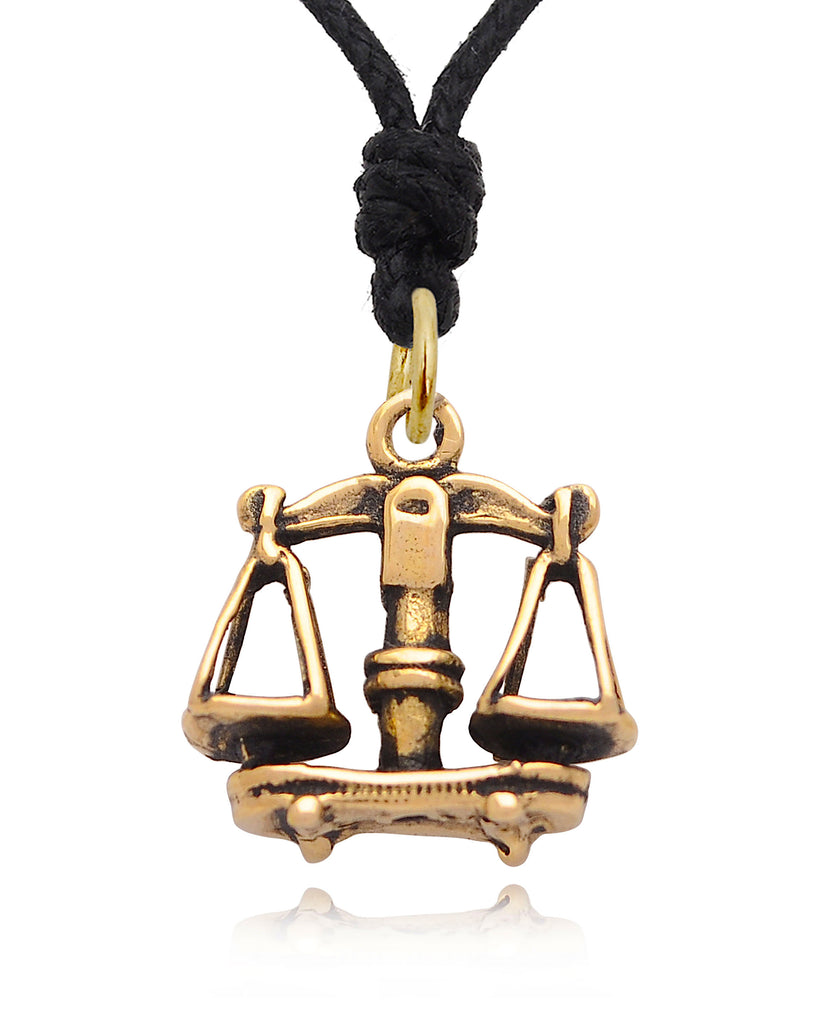 Astrology Gold Brass 92.5 Sterling Silver Charm Necklace Pendant Horoscope Zodiac