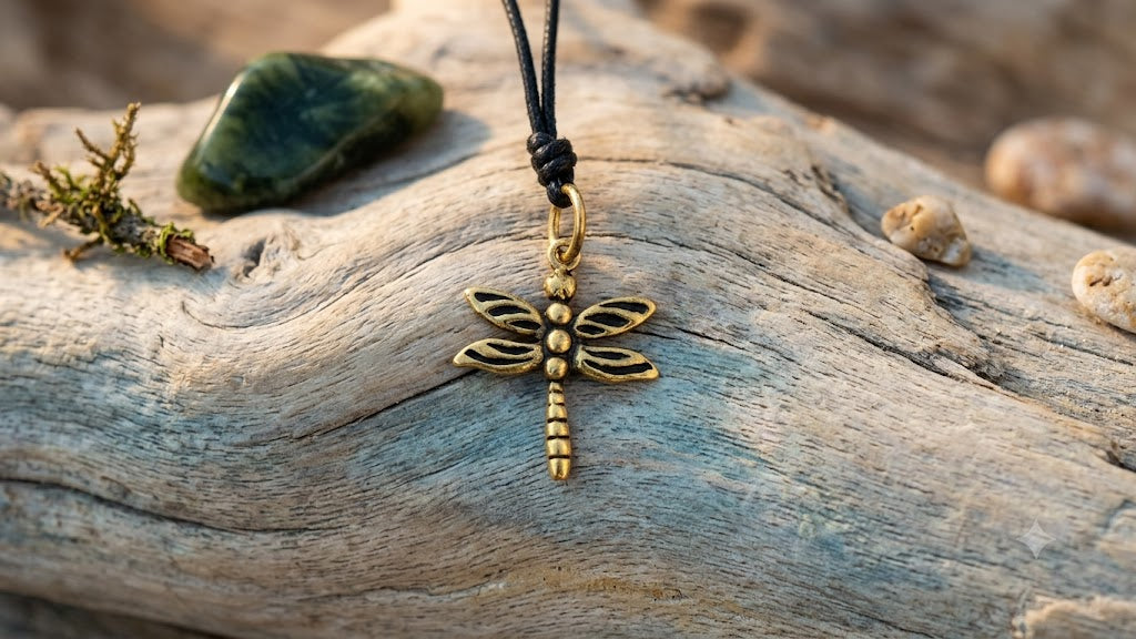 Small Dragonfly Sterling Silver Pewter Brass Charm Necklace Pendant Jewelry