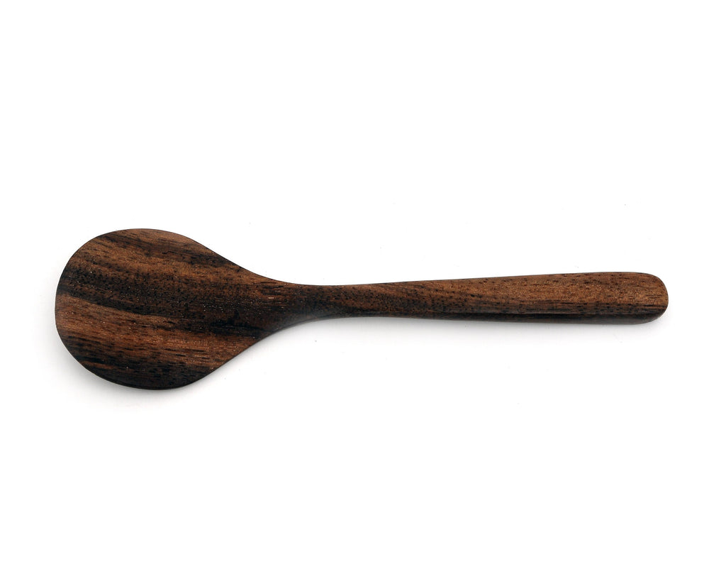 Handcrafted Natural Wooden Butter Cream Round Spreader Spatula Scraper