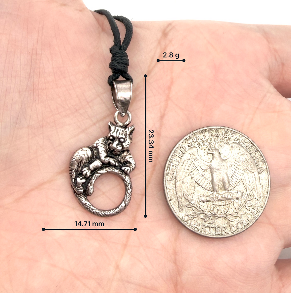 Unisex Leopard Sterling Silver Gold Brass Charm Necklace Pendant Jewelry
