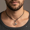 Whale 92.5 Sterling Silver Charm Necklace Pendant Jewelry.