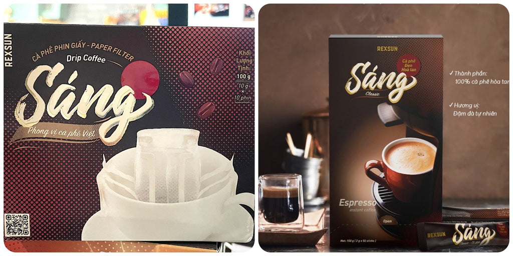 Rexsun Sang Coffee -  Instant Coffee Classic & Paper Filter Coffee 100g