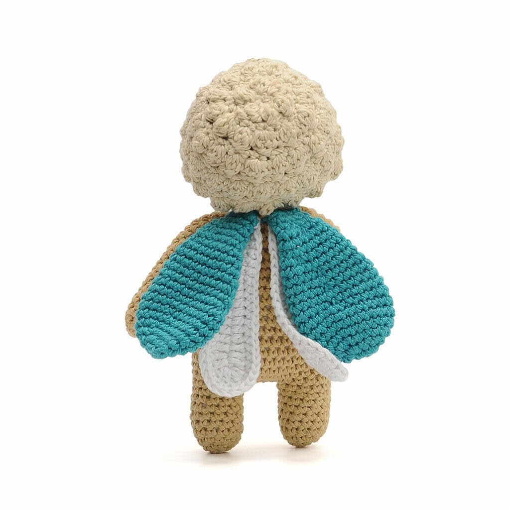 Green Grass Bug Insect Collection Handmade Amigurumi Stuffed Toy Crochet Doll VAC (Green Grass Bug)