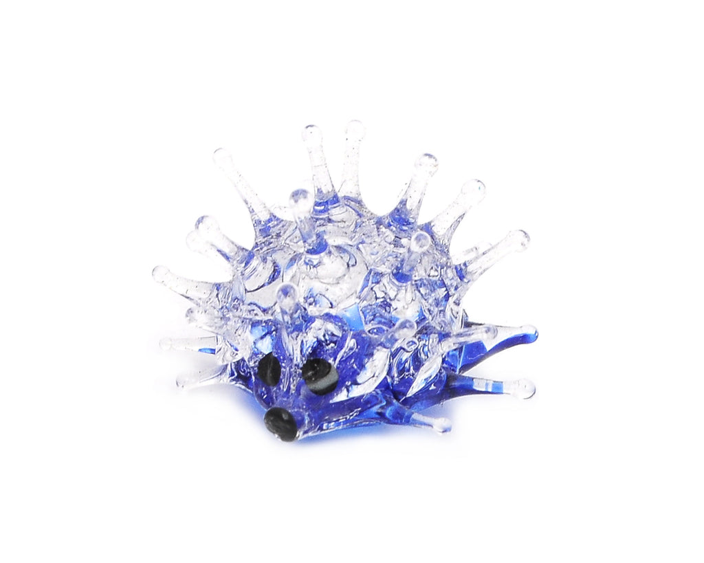 Vietguild's  Blowfish Handmade Vietnamese Glass Figurine Statue