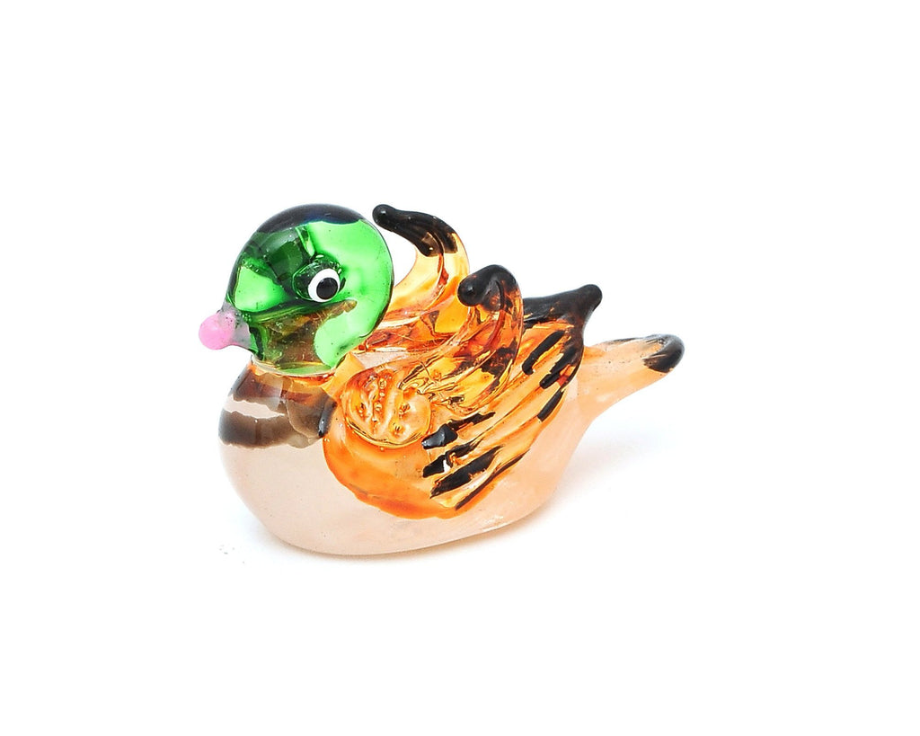Vietguild's  Ducks Handmade Vietnamese Glass Figurine Statue