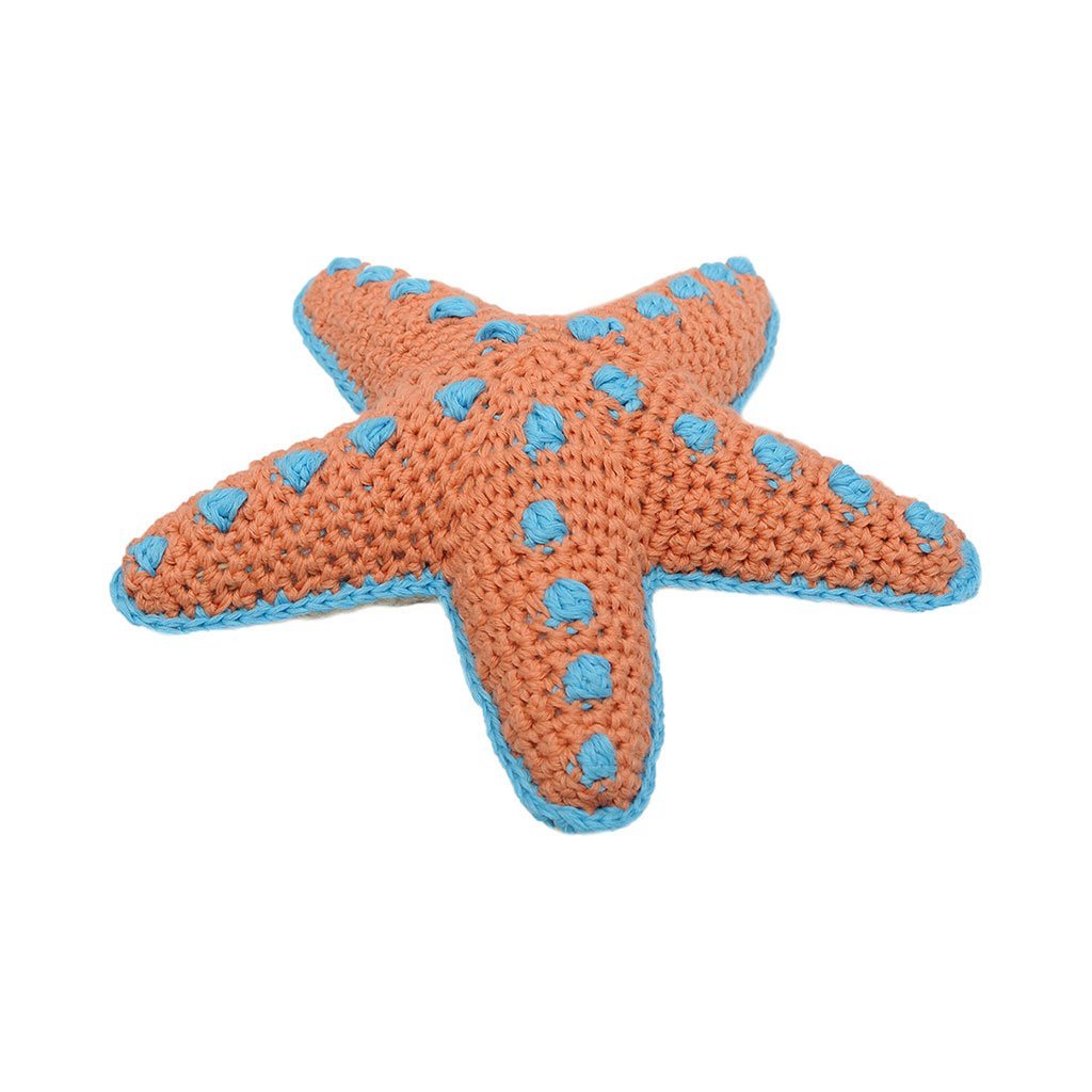 Starfish Handmade Amigurumi Stuffed Toy Knit Crochet Doll VAC
